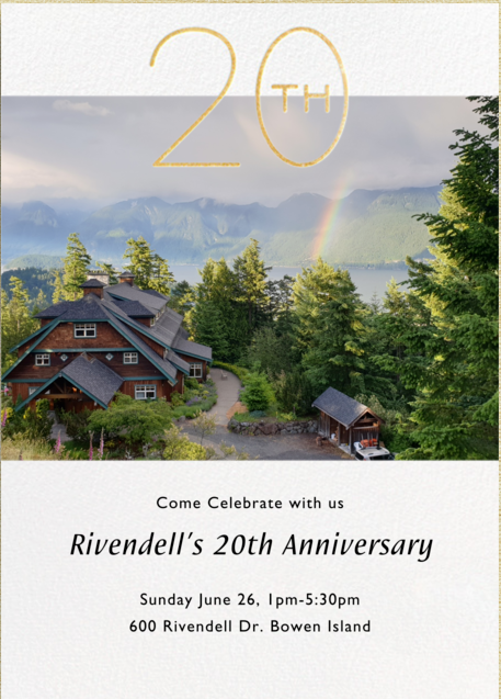 20th Anniversary Celebration for Rivendell